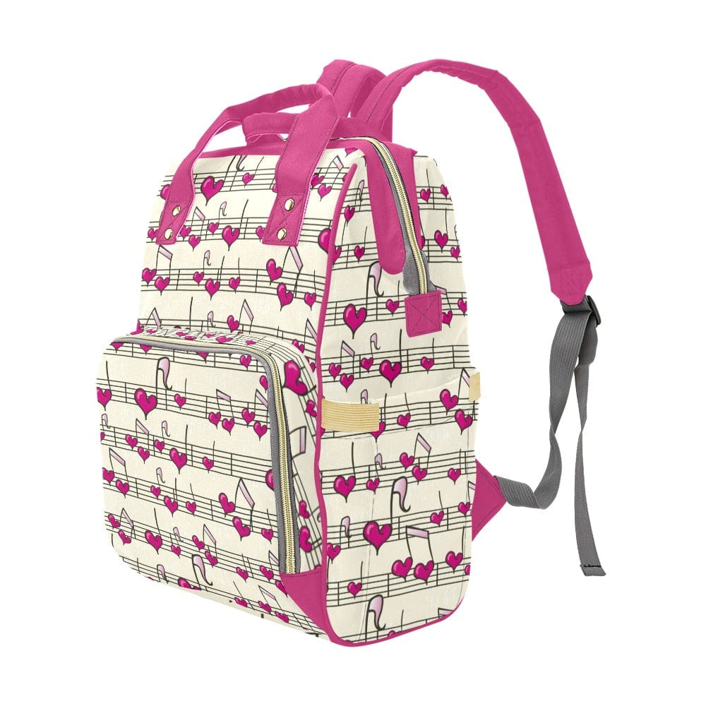 Love Song Multifunctional Diaper Backpack Bag Diaper Backpack (1688) Pioneer Kitty Market   