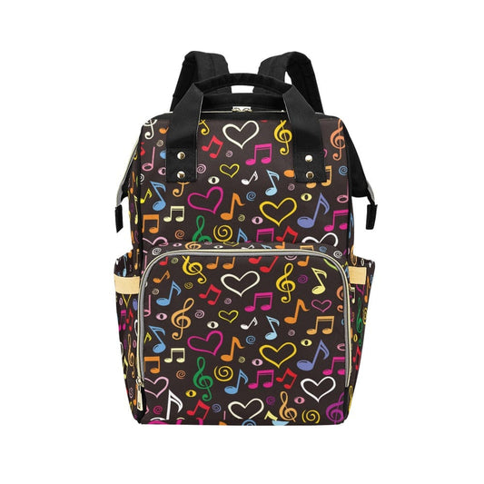 Love Notes Multifunctional Diaper Backpack Bag