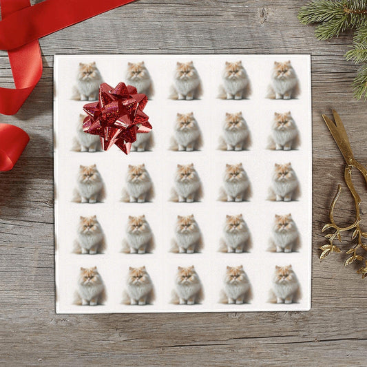 Meowsers Cat Theme Gift Wrapping Paper Roll