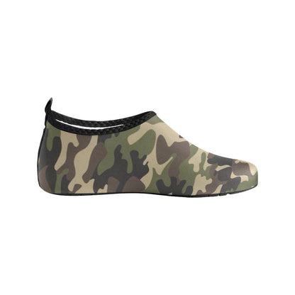 Camouflage Women's Slip-On Water Shoes Women's Slip-On Water Shoes (056) e-joyer   