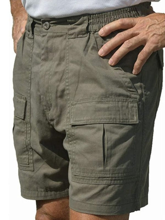 Men's Casual Multi Pocket Cargo Shorts