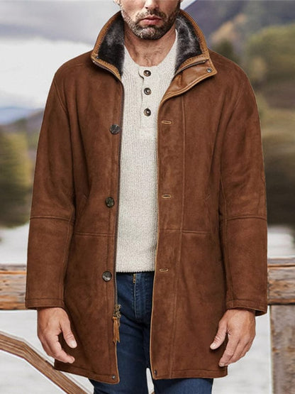 Men's Mid-Length Lightweight Woven Coat