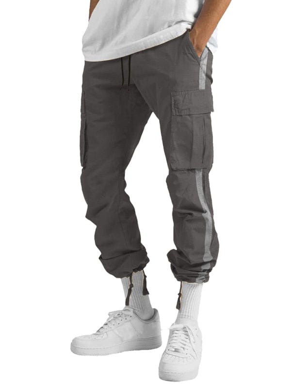 Men's Lightweight Cargo Pants  kakaclo Charcoal grey M 